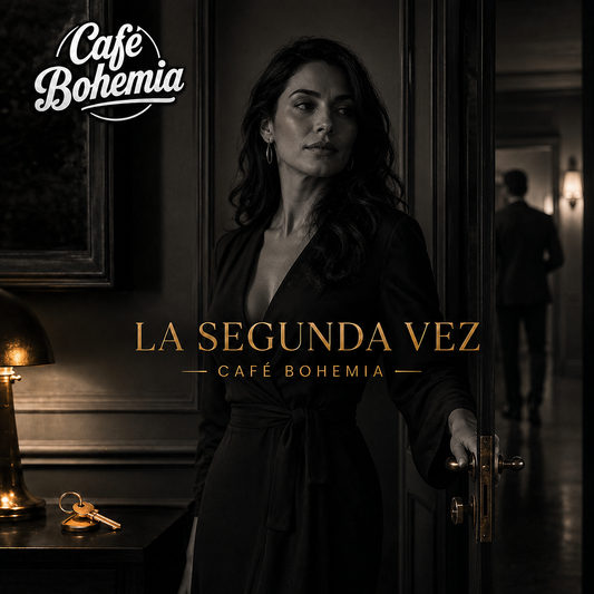 La Segunda Vez — portada del single digital de Café Bohemia, salsa romántica